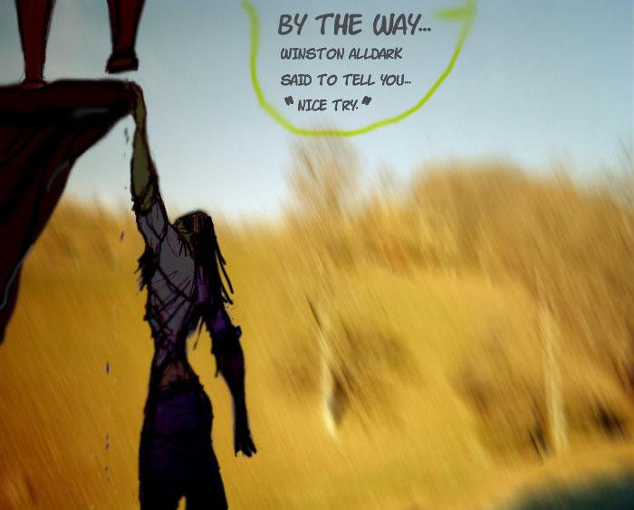 SCENE 100 ---CLIFF HANGER