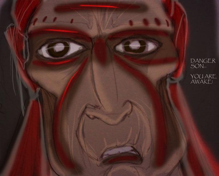 Danger Son...You are Awake.