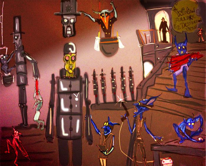 WINSTON ALLDARK & THE DESTRUCTION FACTORY