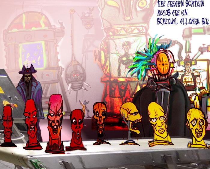 Freak'nschtein head laboratory