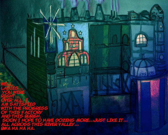 Outside view of the Clockwork soldier factory