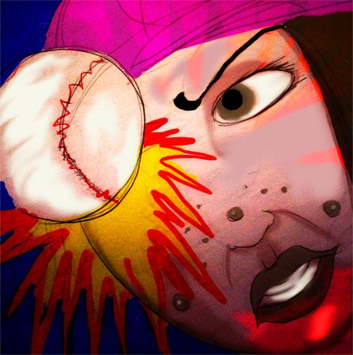 Soft Ball to the Face