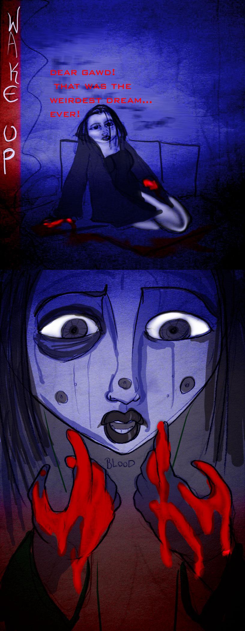 bloody hands tell the truth