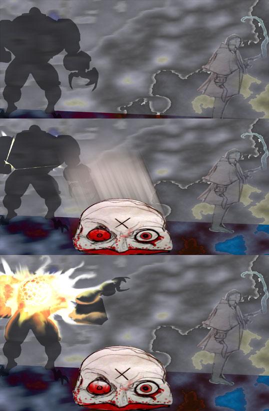 Face off---