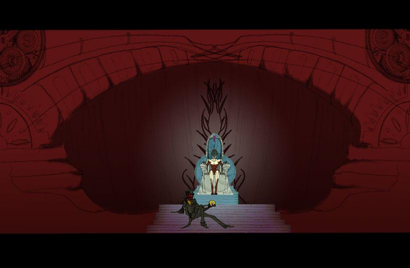 Meanwhile...in the Throne Room of the Queen of  Mechanika