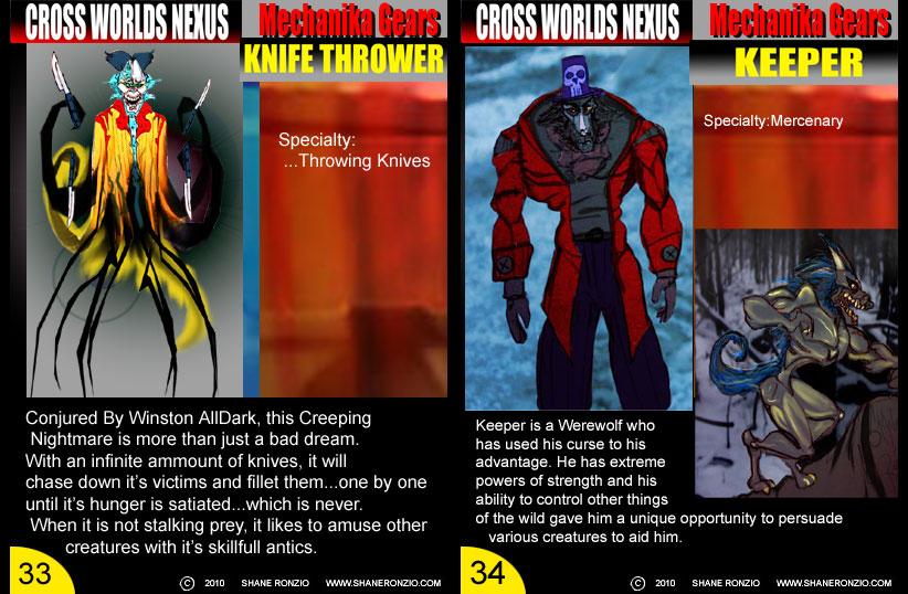 CROSS WORLDS NEXUS CARDS 