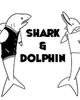 Shark and Dolphin