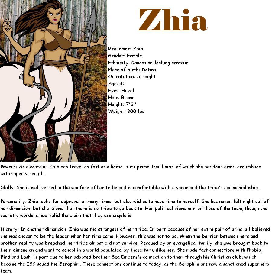 Bio: Zhia