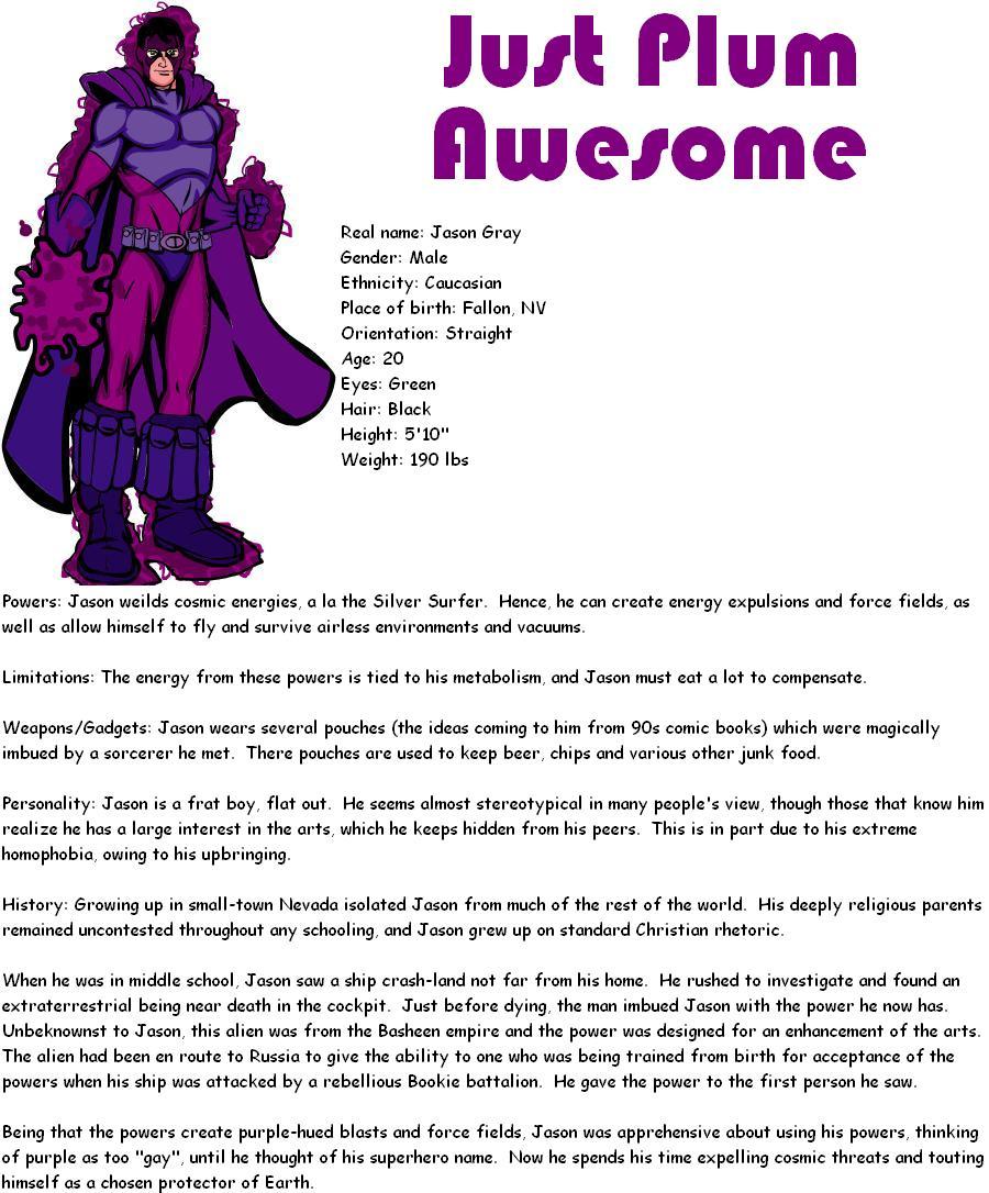 Bio: Just Plum Awesome