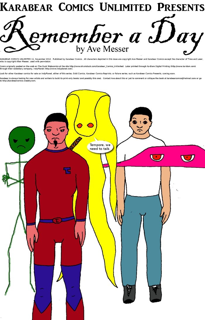 Page 1: issue 11 - Remember a Day