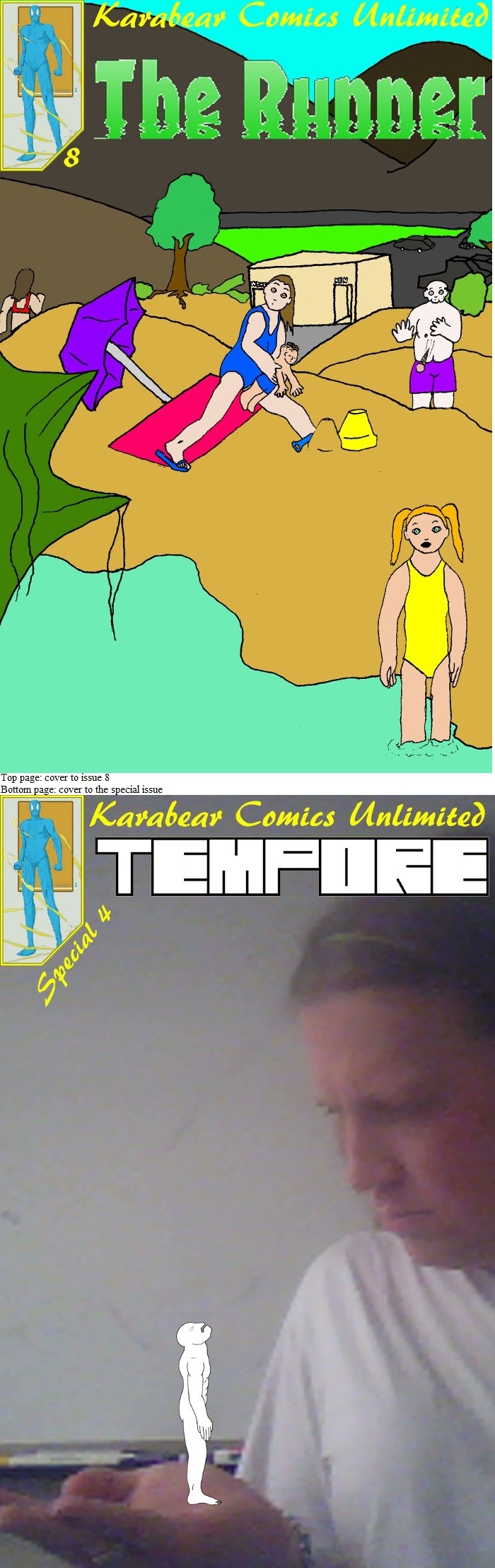 Cover: issues 8 (Fearless) and Special 4 (Sysyphus Part 4)