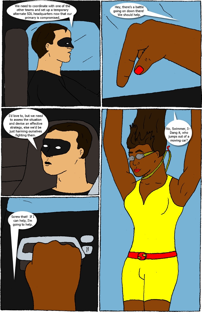 Page 12: Crossover Melee 10 - Mudmen