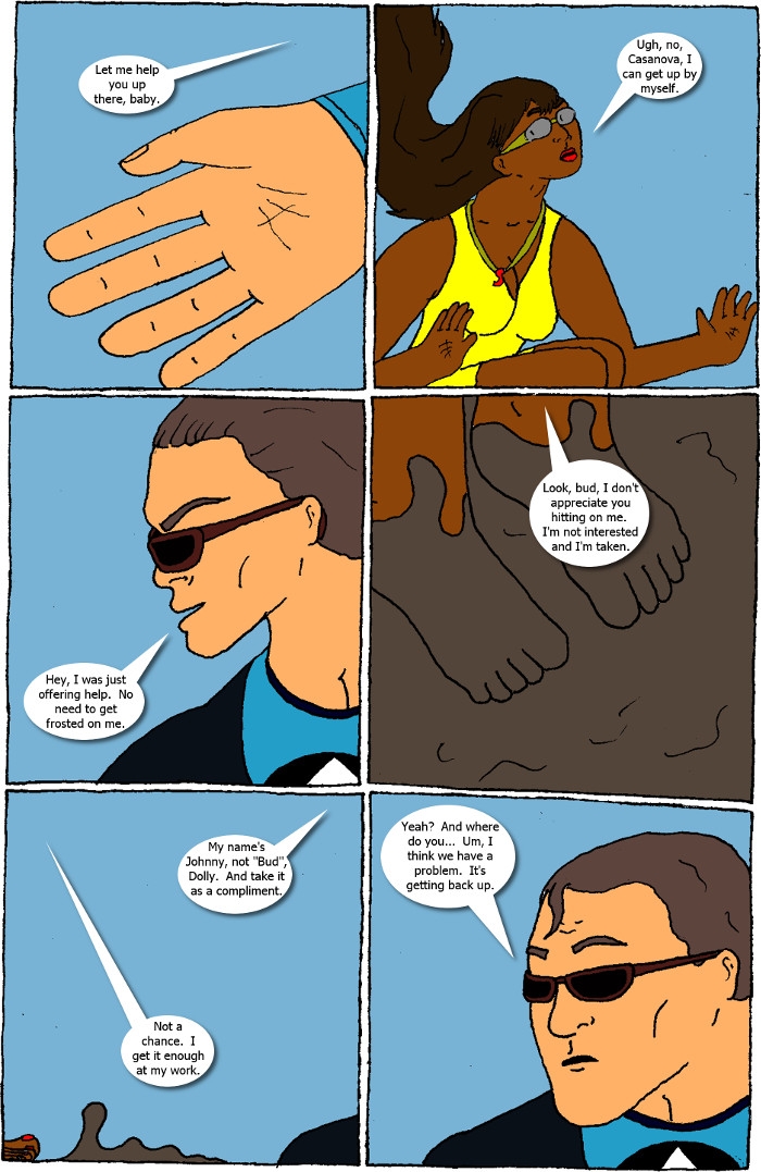 Page 15: Crossover Melee 10 - Mudmen