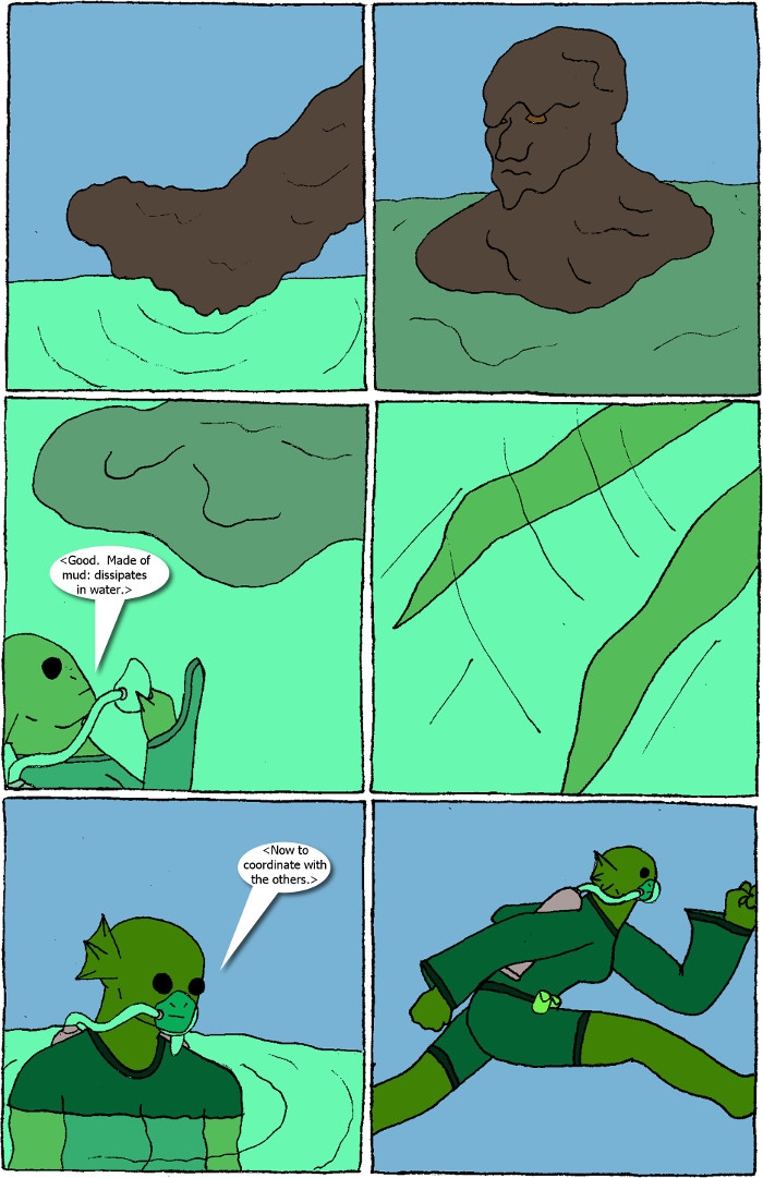 Page 16: Crossover Melee 10 -Mudmen