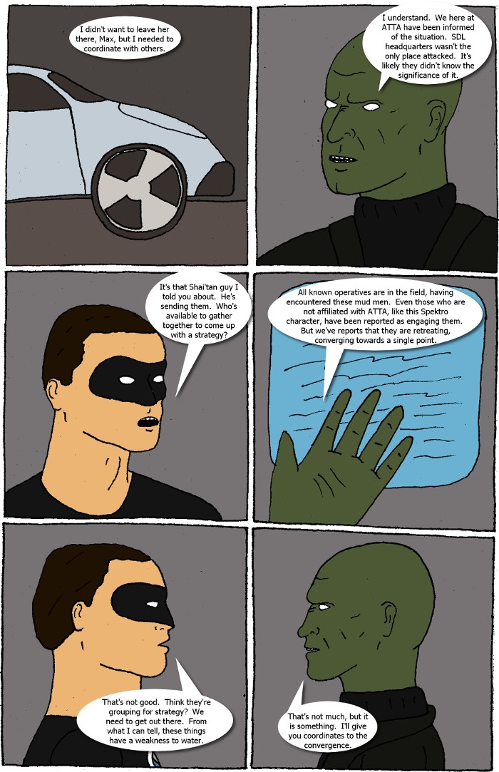 Page 22: Crossover Melee 10 - Mudmen