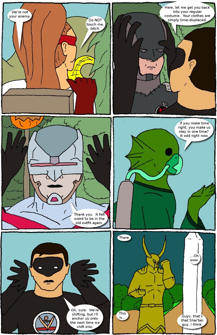 Page 32: Crossover Melee 3 - Time