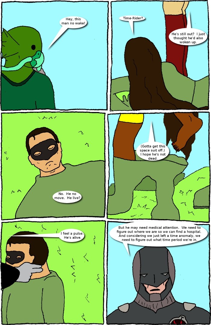 Page 4: Crossover Melee 3 - Time