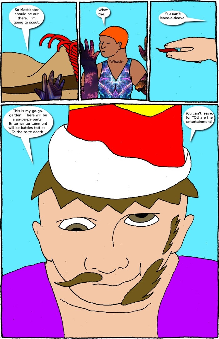 Page 12: Crossover Melee 4 - The Grand Vizier's Garden Party Part One: Entrance