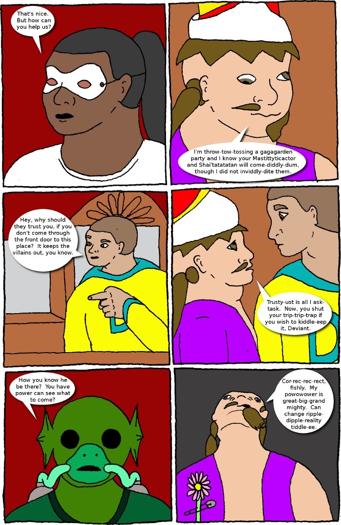 Page 5: Crossover Melee 4 - The Grand Vizier's Garden Party Part One: Entrance