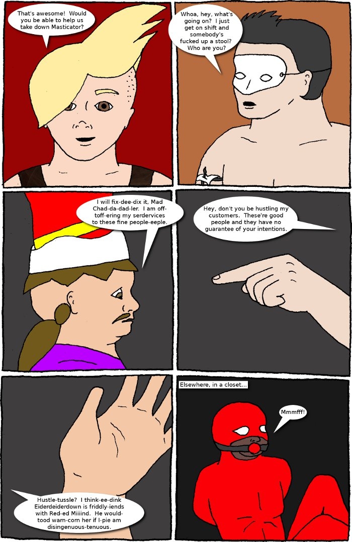 Page 7: Crossover Melee 4 - The Grand Vizier's Garden Party Part One: Entrance