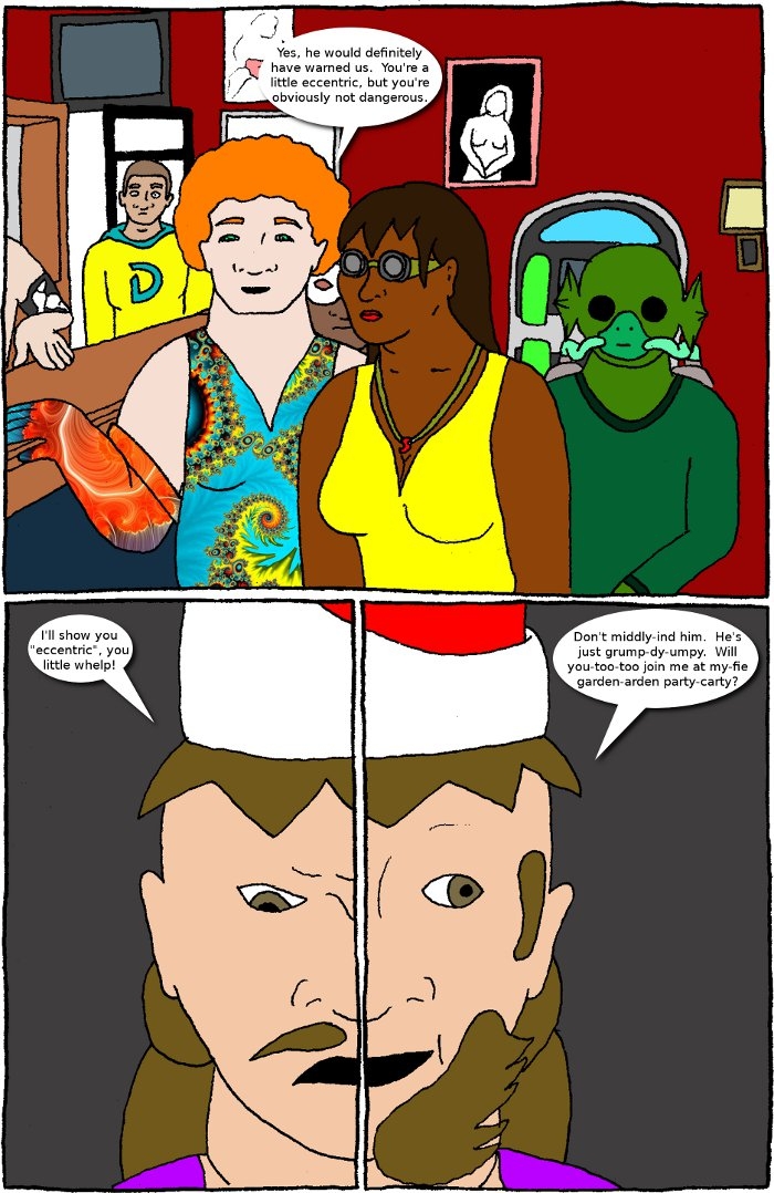 Page 8: Crossover Melee 4 - The Grand Vizier's Garden Party Part One: Entrance