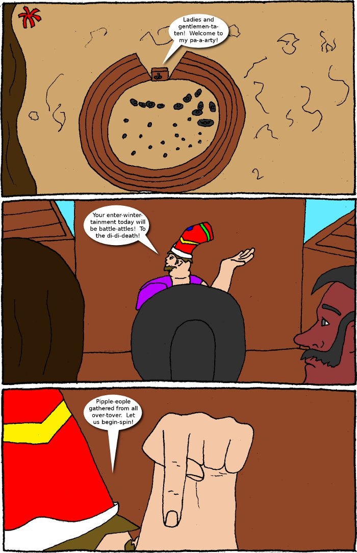 Page 1: Crososver Melee 5 - The Grand Vizier's Garden Party Part 2: Entertainment