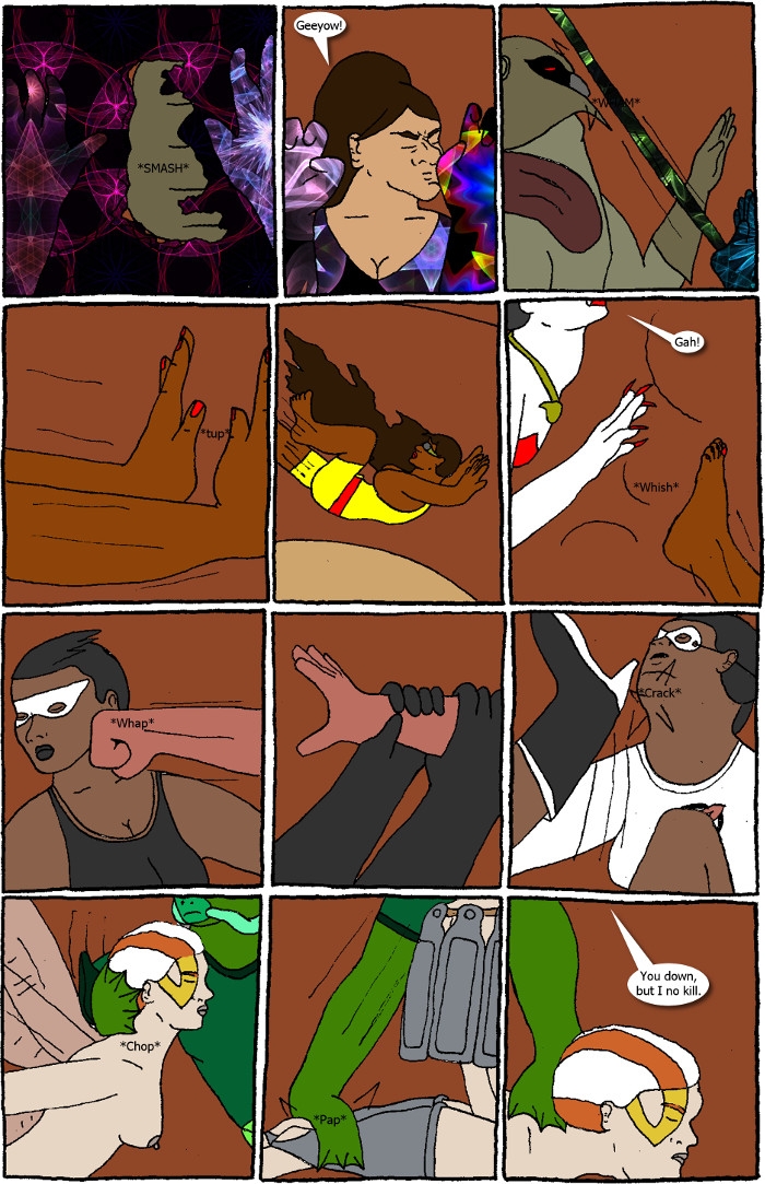 Page 10: Crossover Melee 5 - The Grand Vizier's Garden Party Part Two: Entertainment