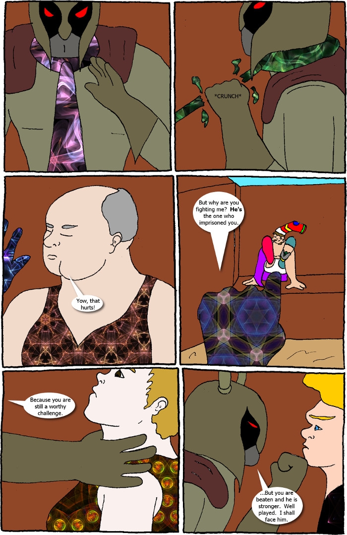 Page 11: Crossover Melee Part 5 - The Grand Vizier's Garden Party Part Two: Entertainment