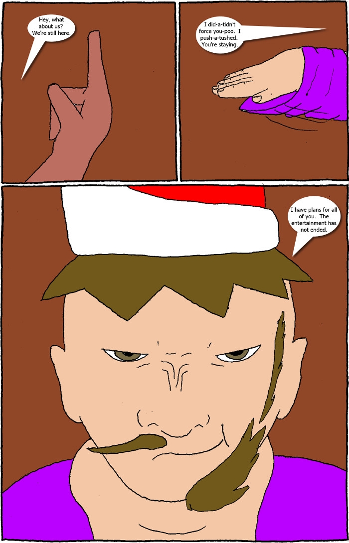 Page 15: Crossover Melee 5 - The Grand Vizier's Garden Party Part Two: Entertainment