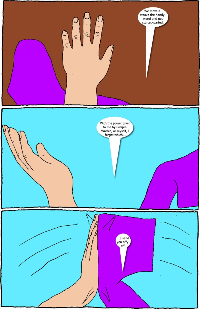 Page 19: Crossover Melee 5 - The Grand Vizier's Garden Party Part Two: Entertainment