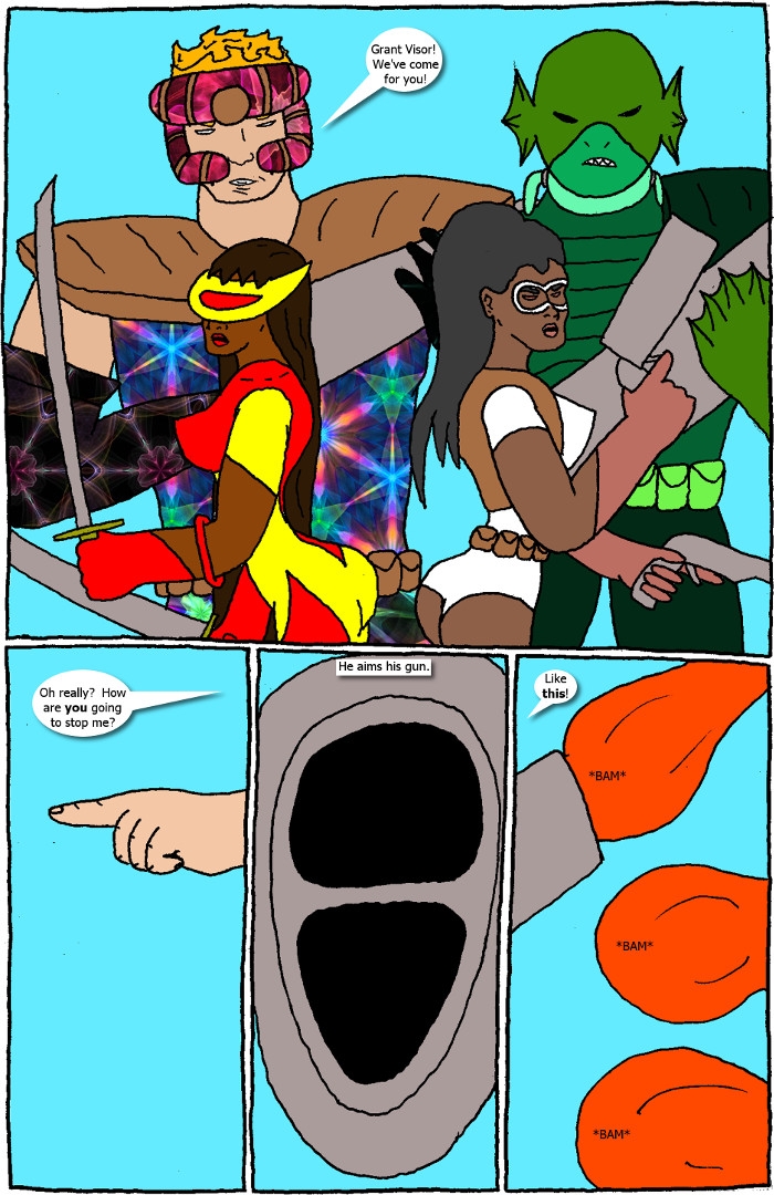 Page 36: Crossover Melee 5 - The Grand Vizier's Garden Party Part Two: Entertainment