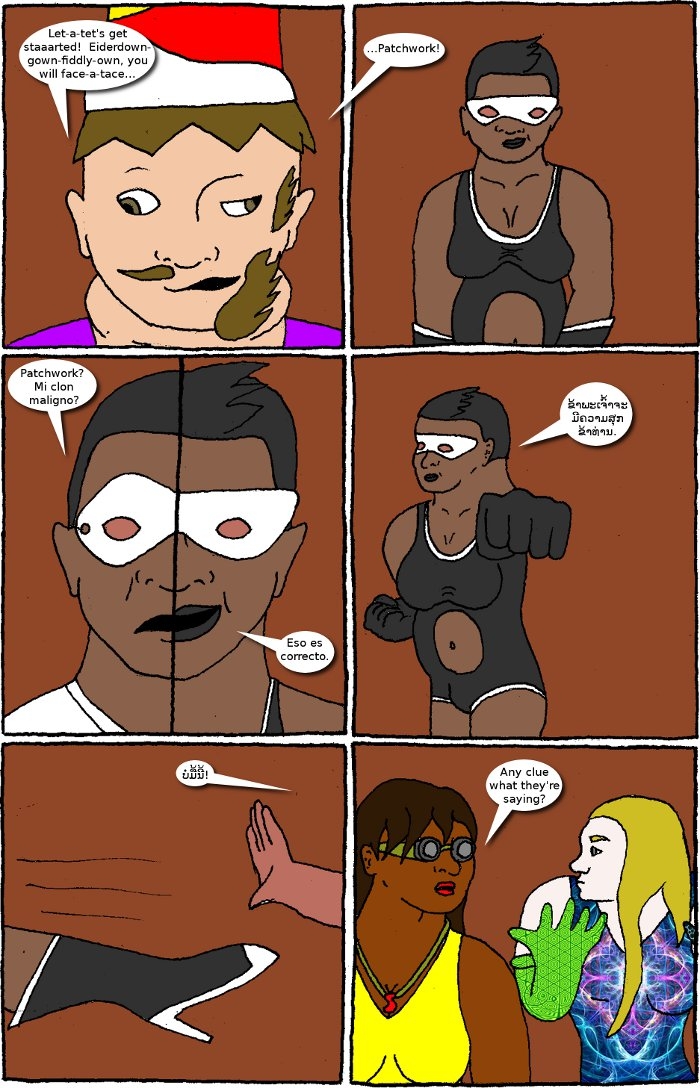 Page 4: Crossover Melee 5 - The Grand Vizier's Garden Party Part Two: Entertainment