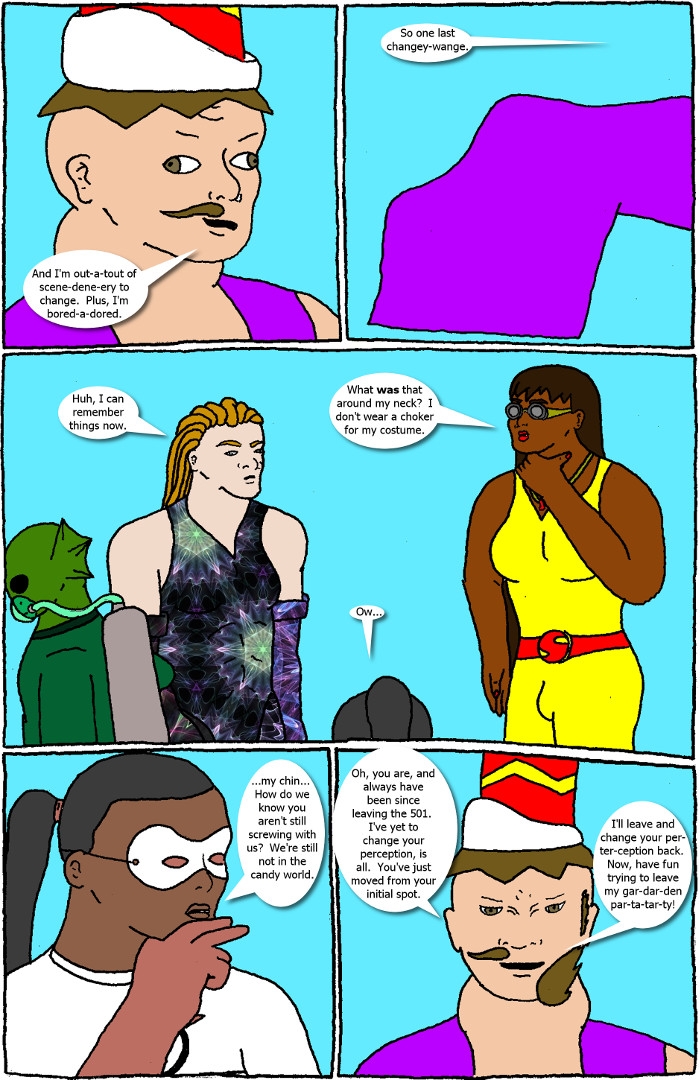 Page 40: Crossover Melee 5 - The Grand Vizier's Garden Party Part Two: Entertainment
