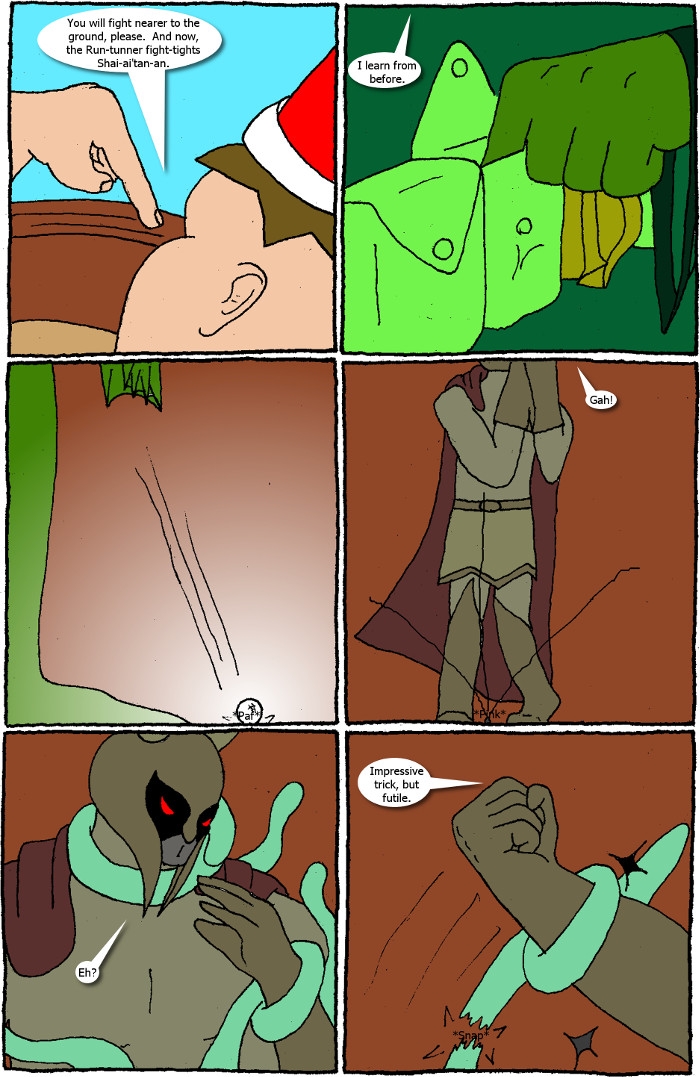 Page 7: Crossover Melee Part 5 - The Grand Vizier's Garden Party Part Two: Entertainment