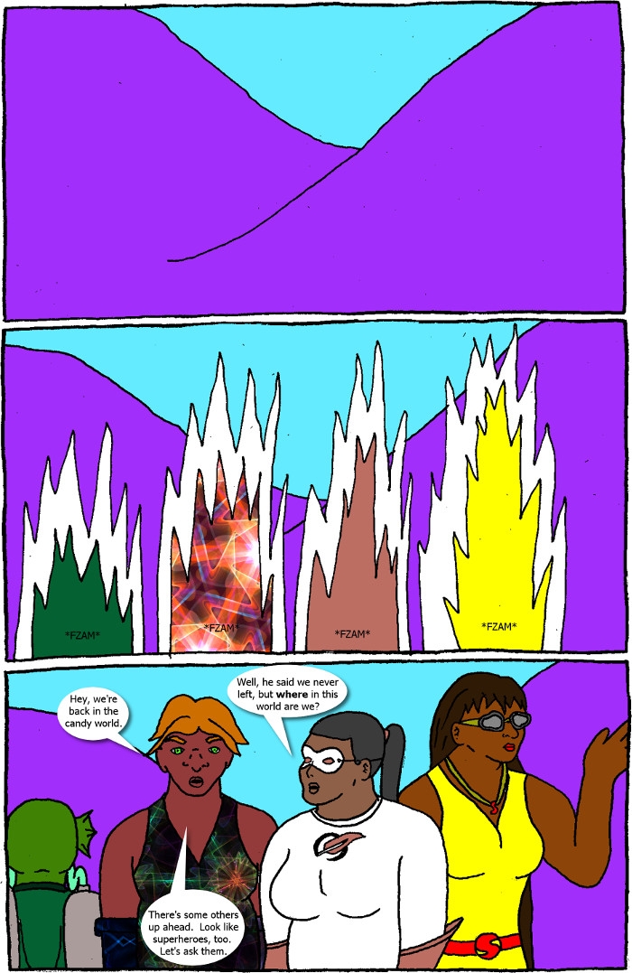 Page 1: Crossover Melee 6 - The Grand Vizier's Garden Party Part Three: Exit