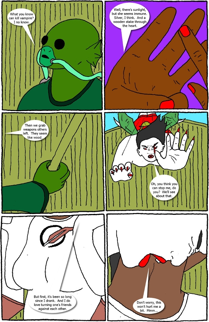 Page 13: Crossover Melee 6 - The Grand Vizier's Garden Party Part Three: Exit