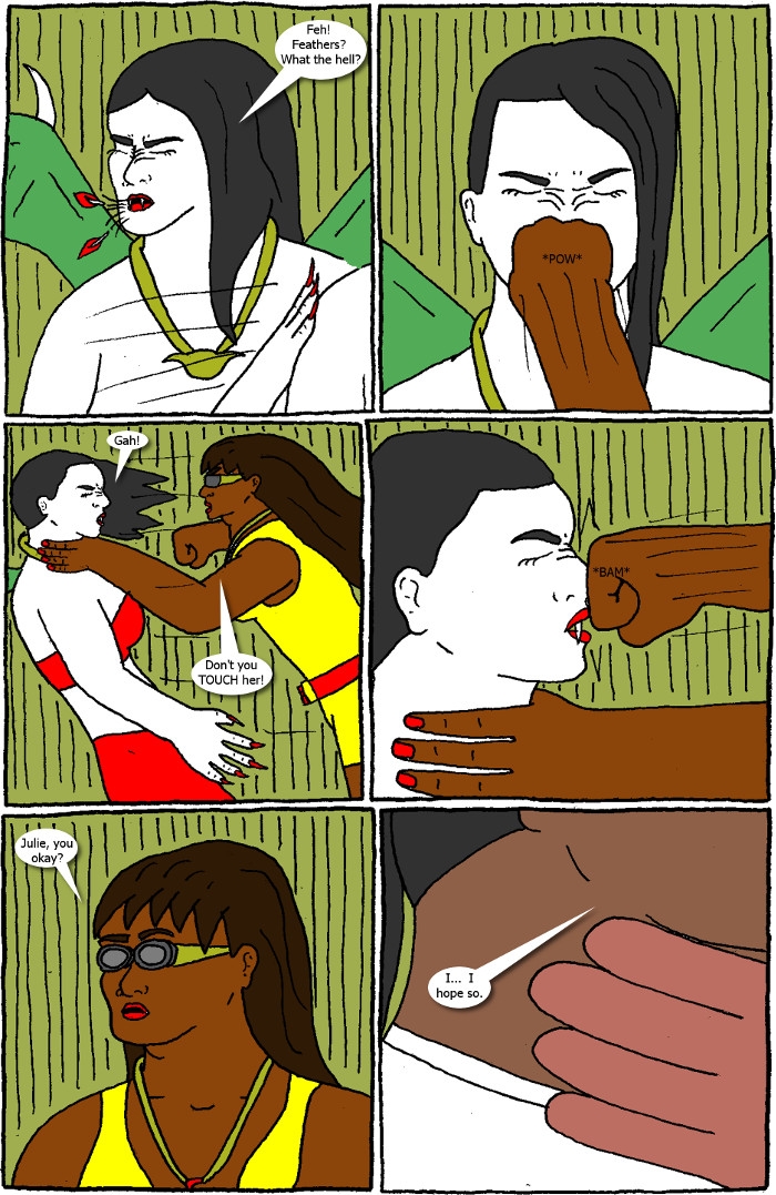 Page 14: Crossover Melee 6 - The Grand Vizier's Garden Party Paty Three: Exit