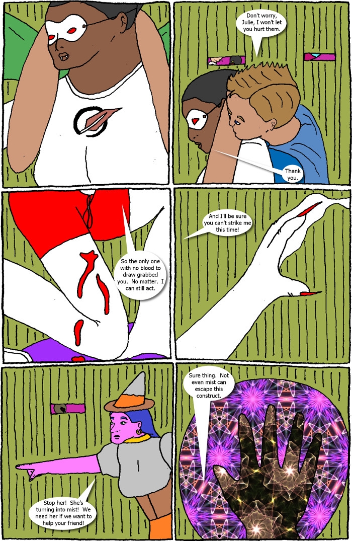 Page 17: Crossover Melee 6 - The Grand Vizier's Garden Party Part Three: Exit