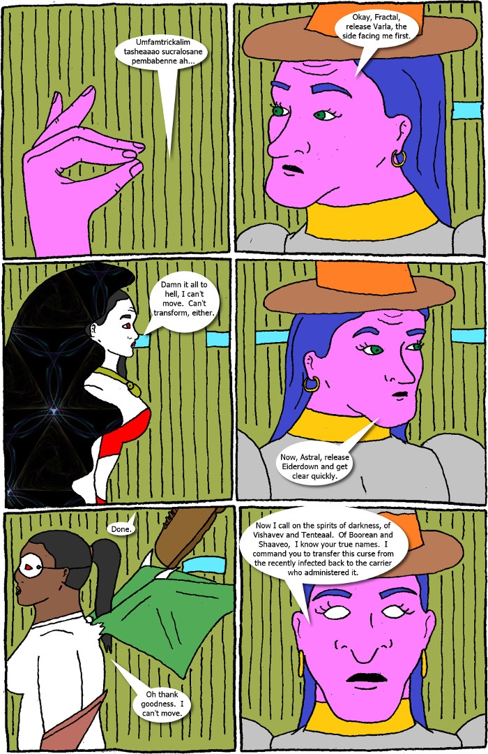 Page 18: Crossover Melee 6 - The Grand Vizier's Garden Party Part Three: Exit