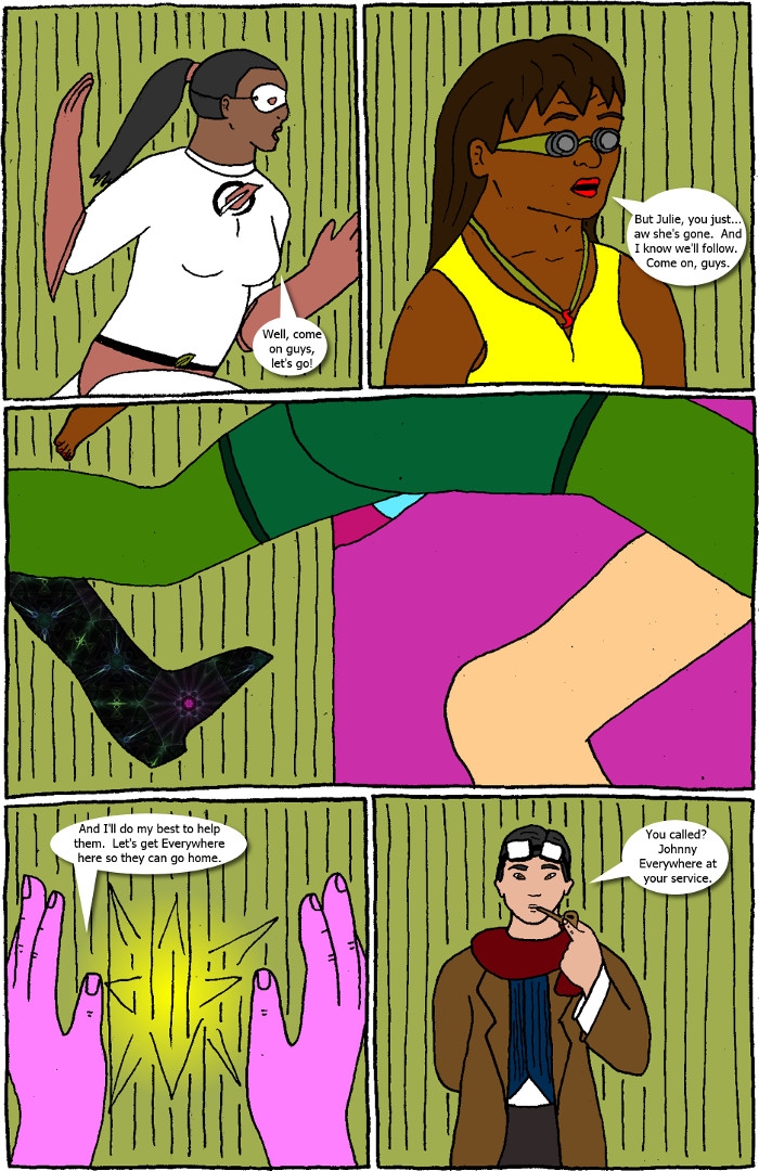 Page 20: Crossover Melee 6 - The Grand Vizier's Garden Party Part Three: Exit