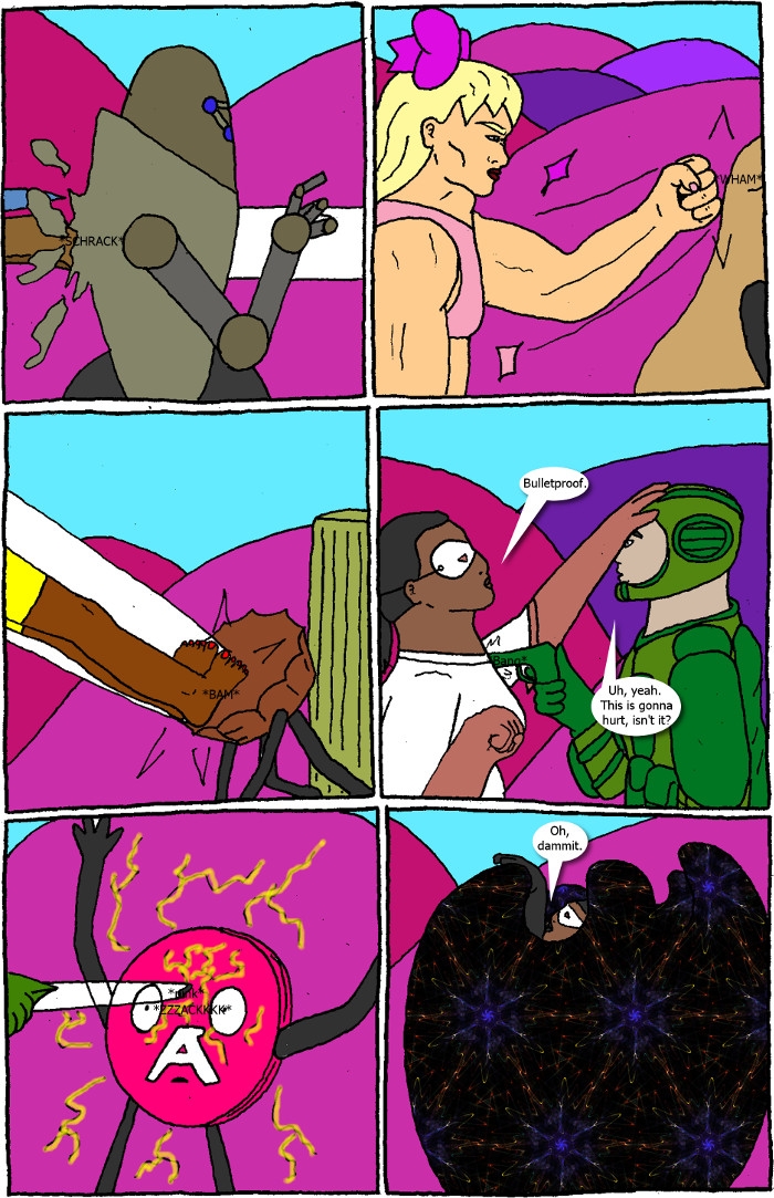 Page 21: Crossover Melee 6 - The Grand Vizier's Garden Party Part Three: Exit