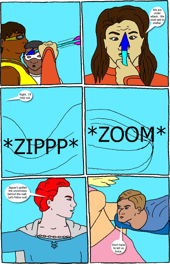 Page 4: Crossover Melee 6 - The Grand Vizier's Garden Party Part Three: Exit