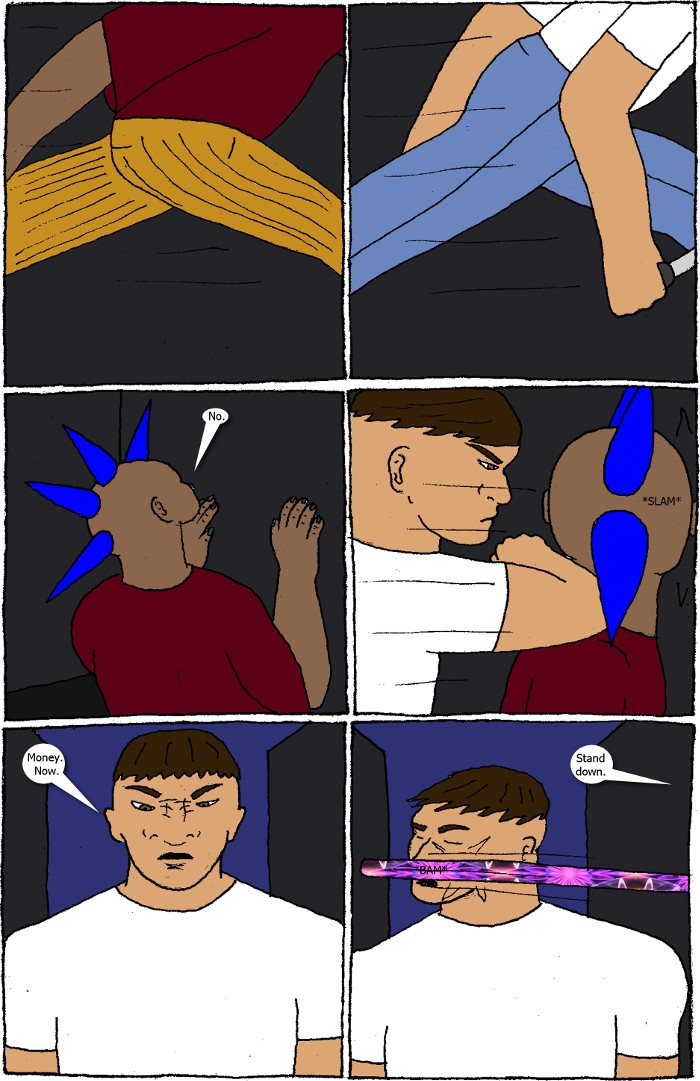 Page 1: Crossovr Melee 8 - Any Colour You Like