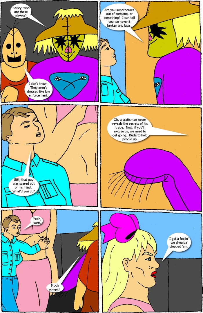Page 4: Crossover Melee 9 - Scarecrow