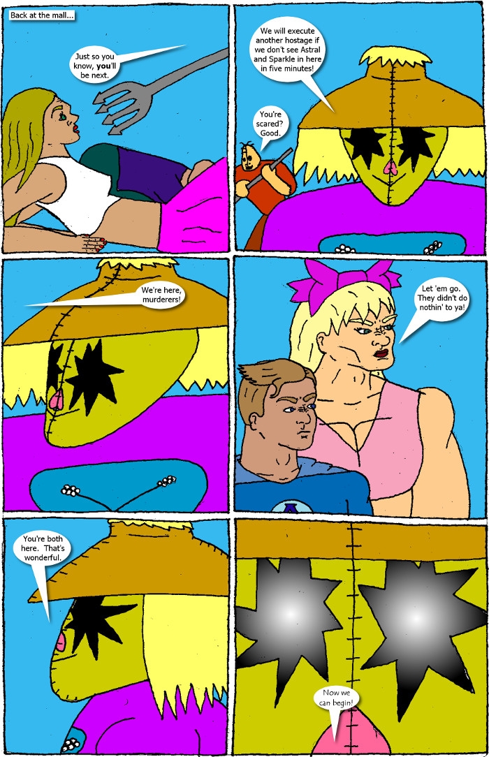 Page 9: Crossover Melee Part 9 - Scarecrow