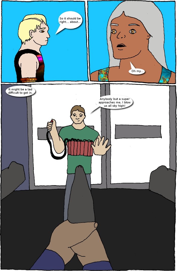 Page 14: Crossover Melee - The Dogs of War