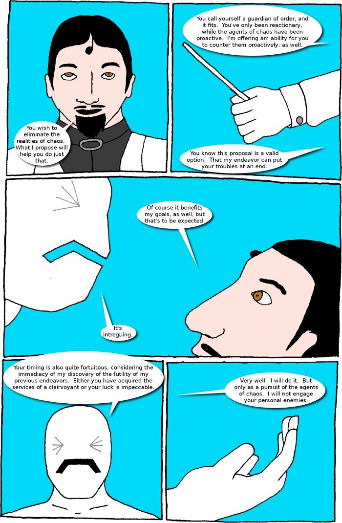 Page 5: Crossover Melee - The Dogs of War