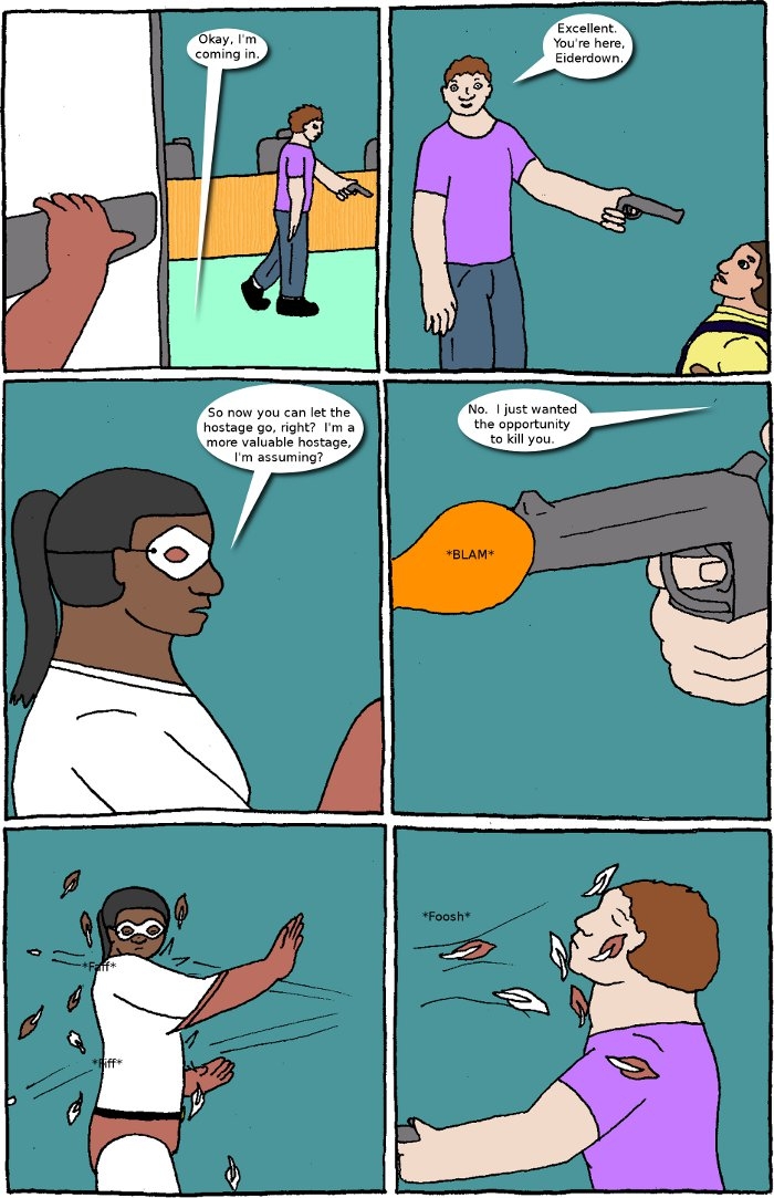 Page 8: Crossover Melee - The Dogs of War