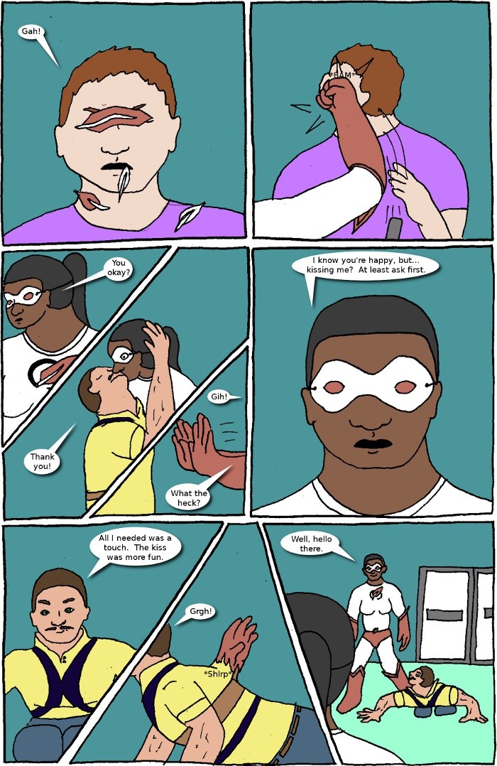 Page 9: Crossover Melee - The Dogs of War