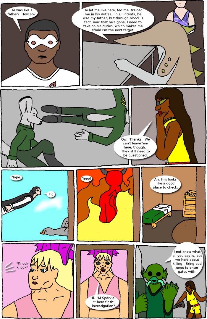 Page 34: Halloween Special - Cluster One